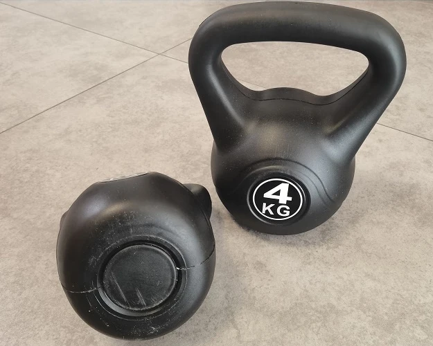 Chinese Manufacturer Supply Yoga Gym PVC Double Ears Water Filled Kettlebells