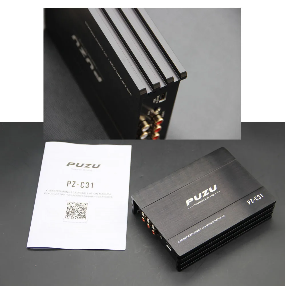 Car Audio Modified DSP Amplifier 4 In 6 Out Equalizer 31-segment EQ Tuning Amplifier Music Sound Speaker Amplificador Player