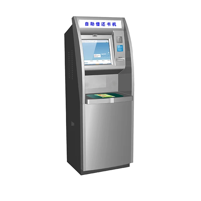 Self checkout сенсорный экран платежный киоск сканер штрих-кода Ресторан торговый автомат