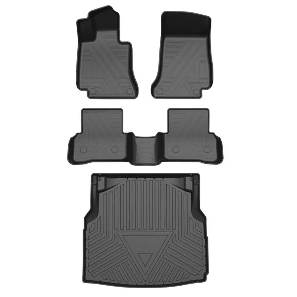 Custom Full Set High Quality TPE Car Floor Mat Use For Mercedes Benz C-Class 2014-2021