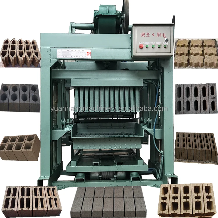 Low price brick making machine concrete block fly ash brick machine in cameroon