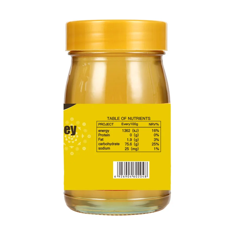 Wholesale oem bottle bee honey royal natural flower honey