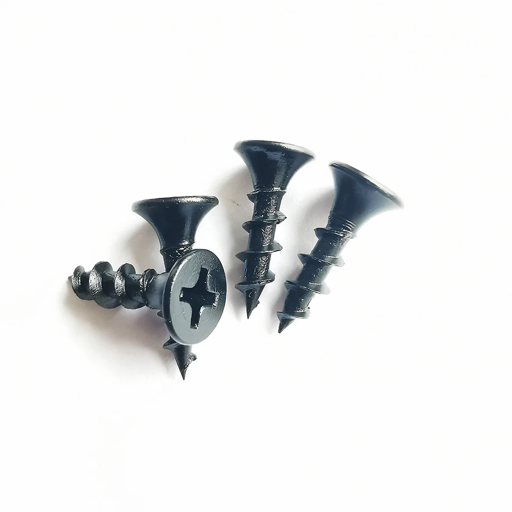 black/grey phosphated C1022A drywall screws factory direct price