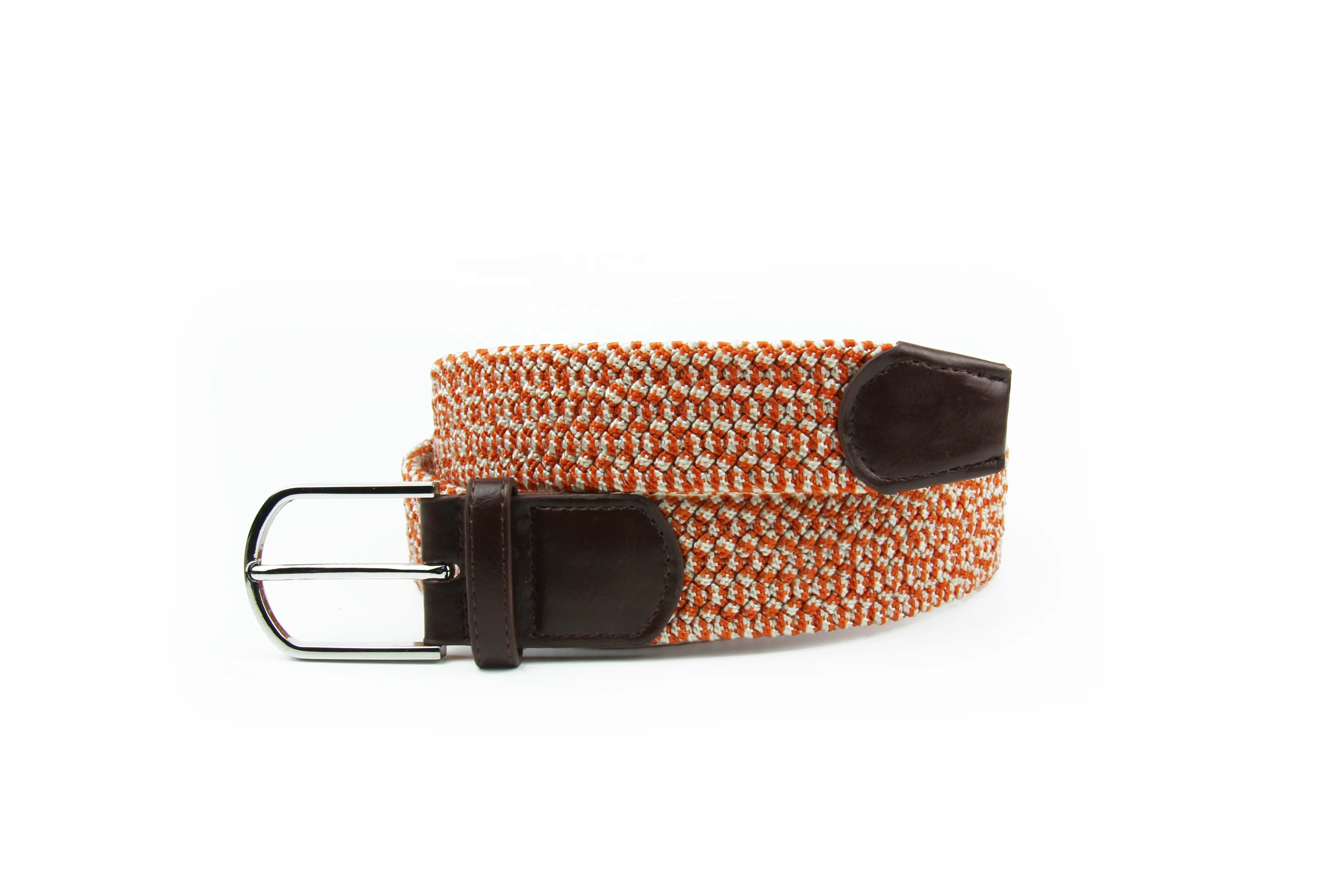 Индивидуальный мужской женский модный эластичный тканый ремень для гольфа