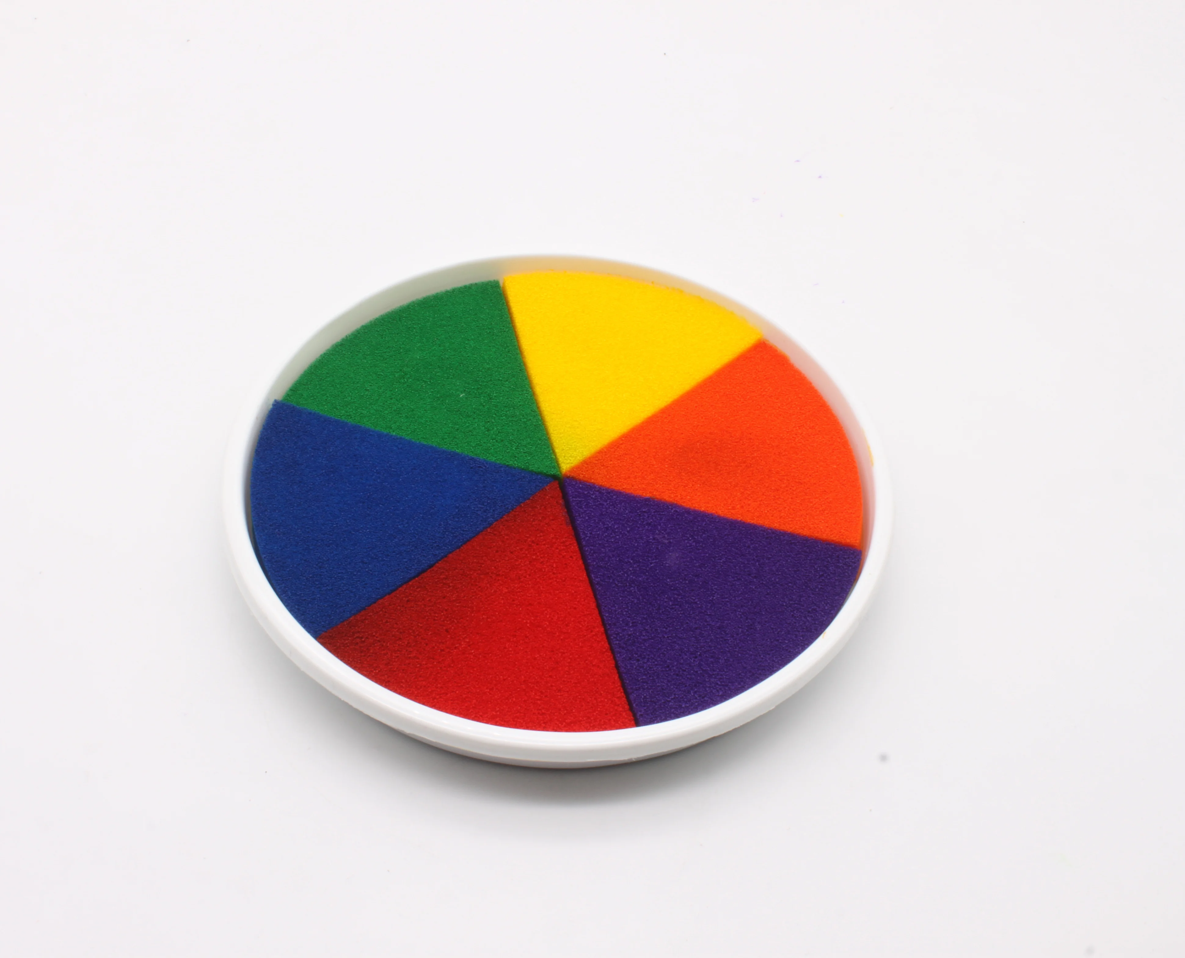 Craft Ink Pad Stamps Partner 6 Colors Rainbow Finger Ink pad for kids