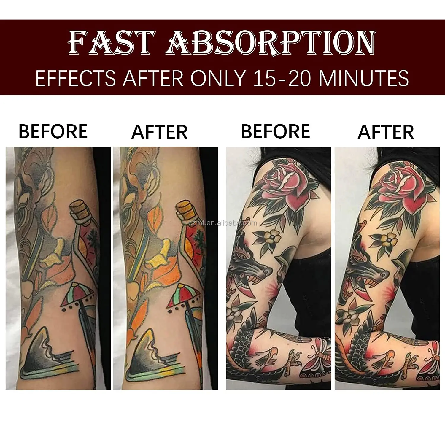 Best  Natural Ingredients Tattoo Care Balm Pure Natural Organic Skin Moisturize OEM/ODM Tattoo Aftercare Cream Tattoo Butter