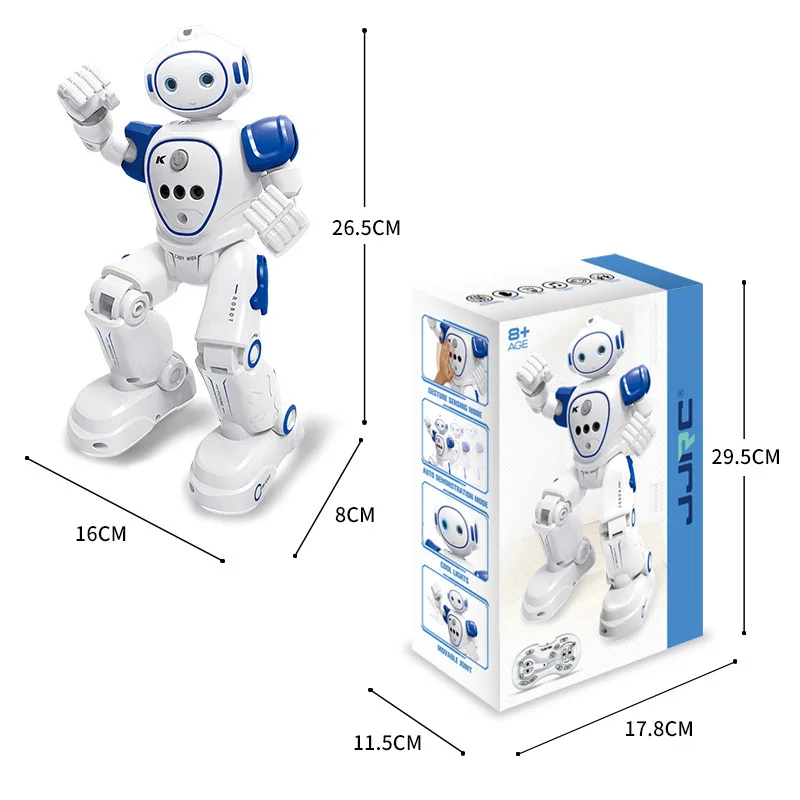 Best Selling RC Robot Toys For Kids Gesture & Sensing Programmable Remote Control Smart Robot Boys 2023 New Toy