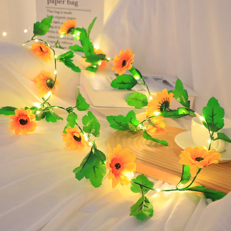 Morden Style Solar Swaying Lights Hanging String Curtain Lights Vines String Lights Party Garden Haunted House Decor