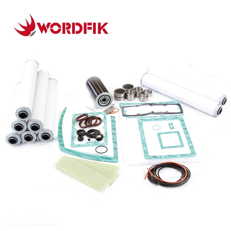 Бренд Wordfik запасные части ремонтные комплекты 0993506187 для масляного роторного вакуумного насоса R5RA1000B