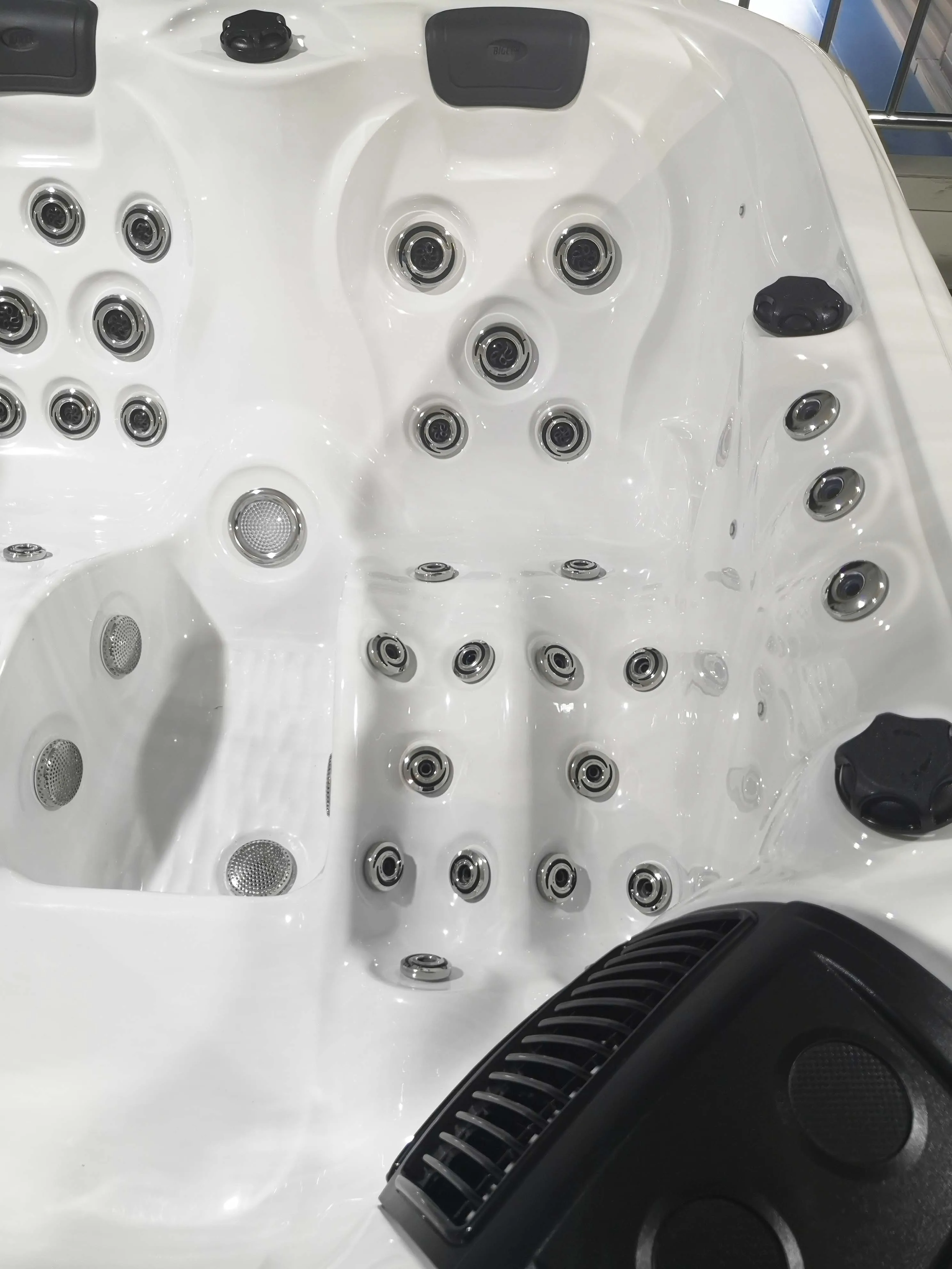 professional factory high quality solid surface adult spa massage indoor swimming pool for  BG-8891B