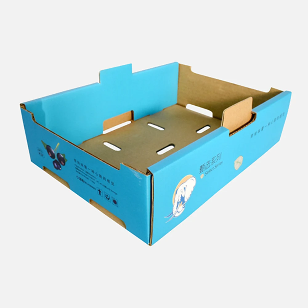 Fruit and vegetable tray opening stacking boxes universal fruit and vegetable gifts