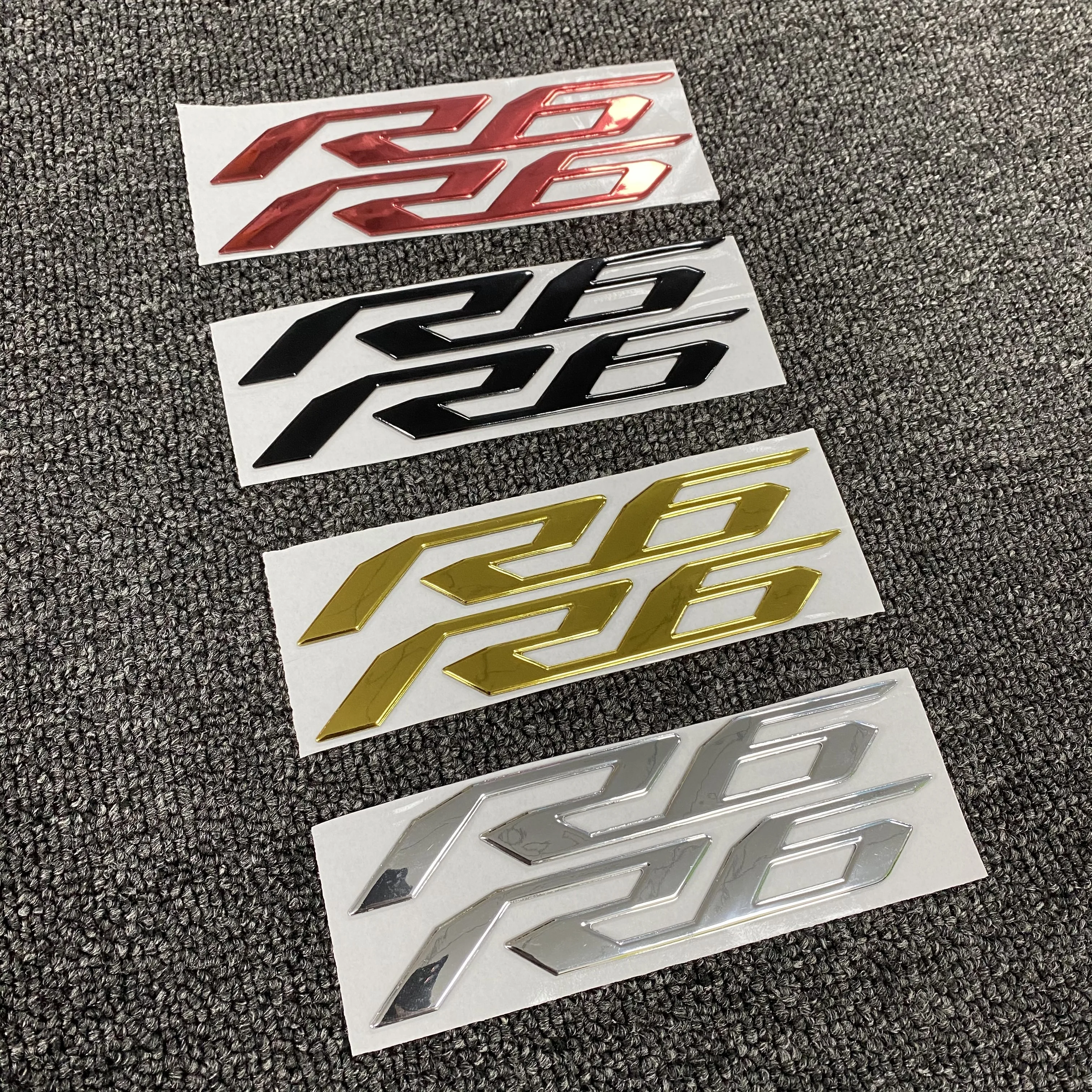 custom motorcycle logo stickers for yamaha r6 motorcycle
