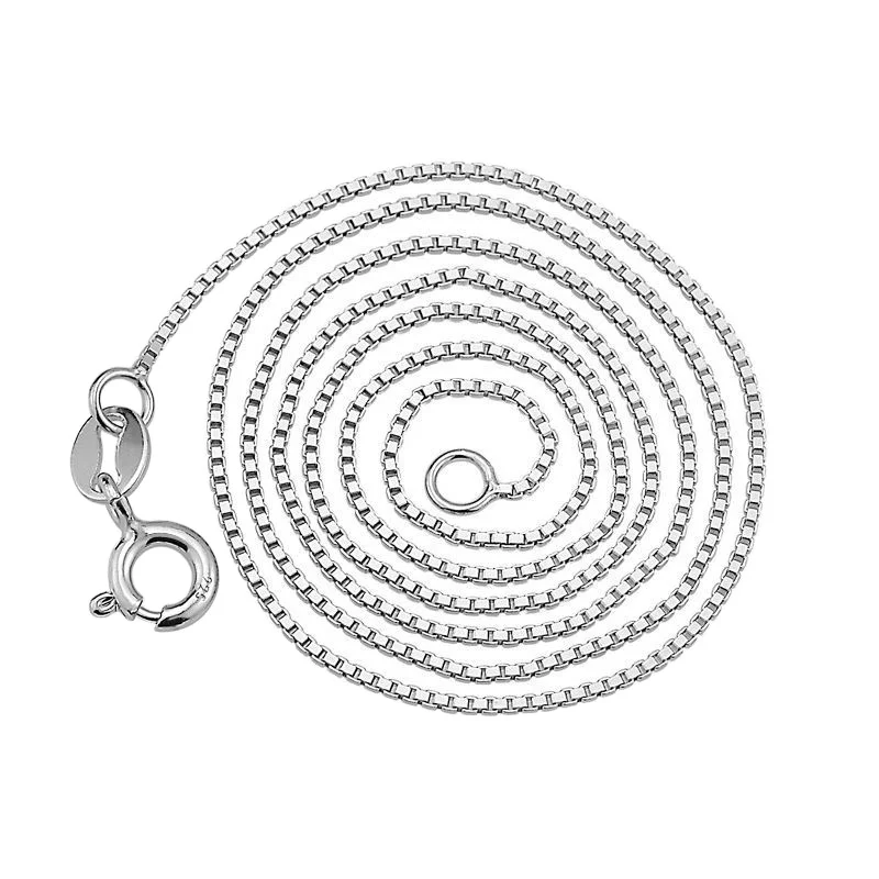 Italian silver jewelry online wholesale 100% Genuine Stamped S925 sterling Silver chain