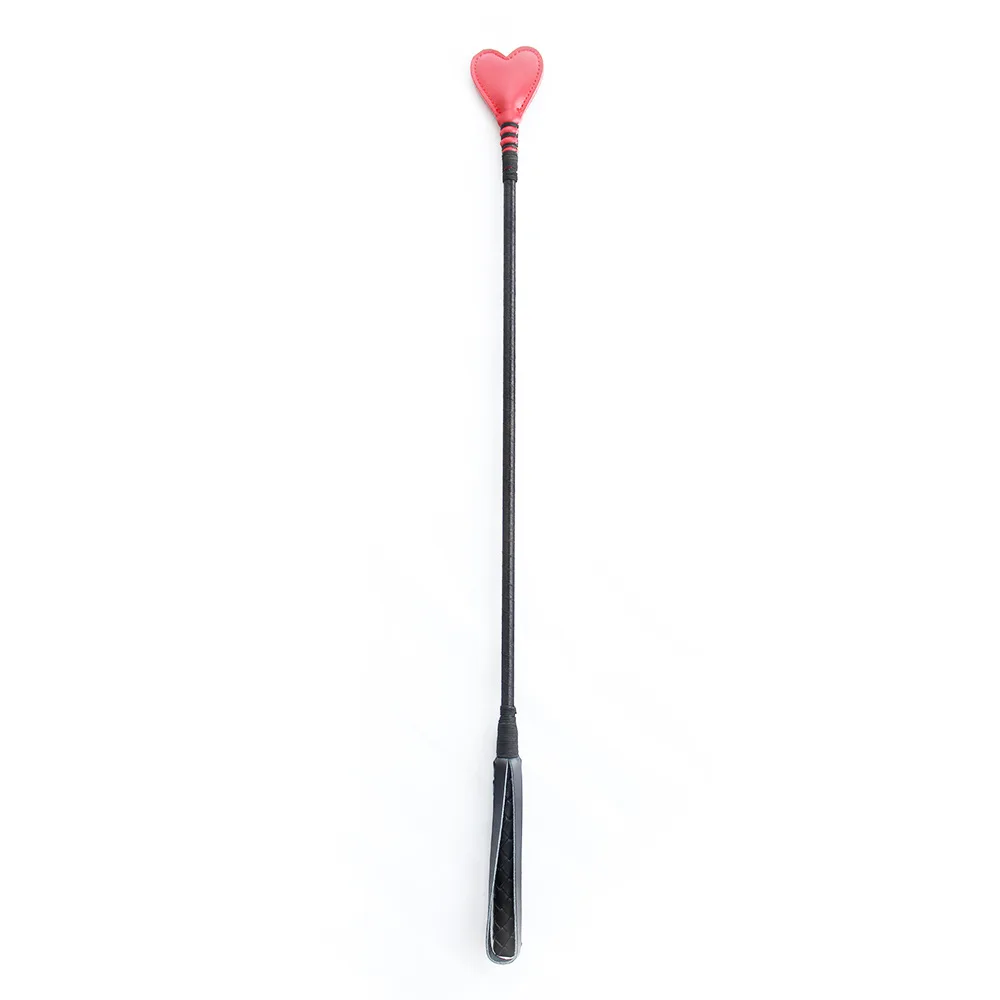 Shop Spanking Paddle PU Leather Heart Shape New Latest Products For Adult Game