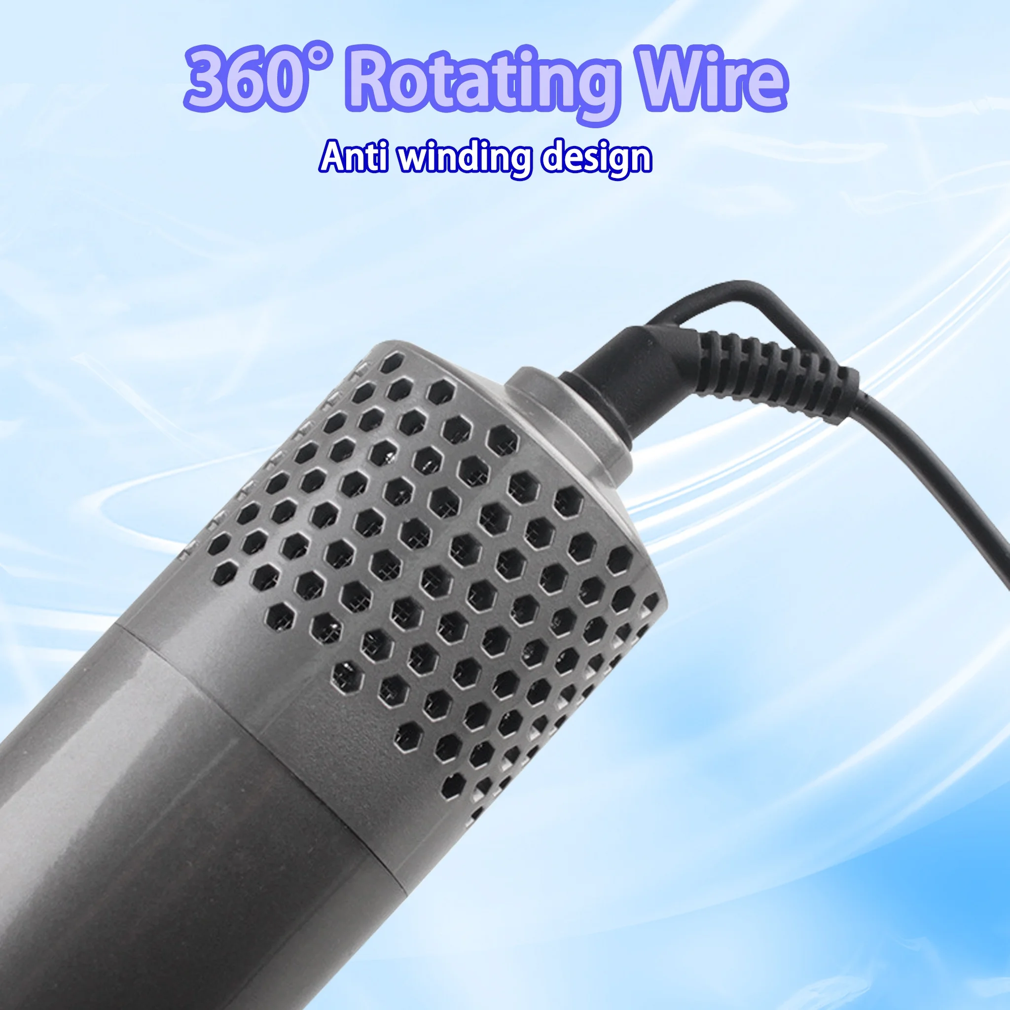 5 in 1 Hair Styling Stools Complete Styler Set Automatic Curling Iron Air Curler Air Spin Curl Ceramic Rotating Curler