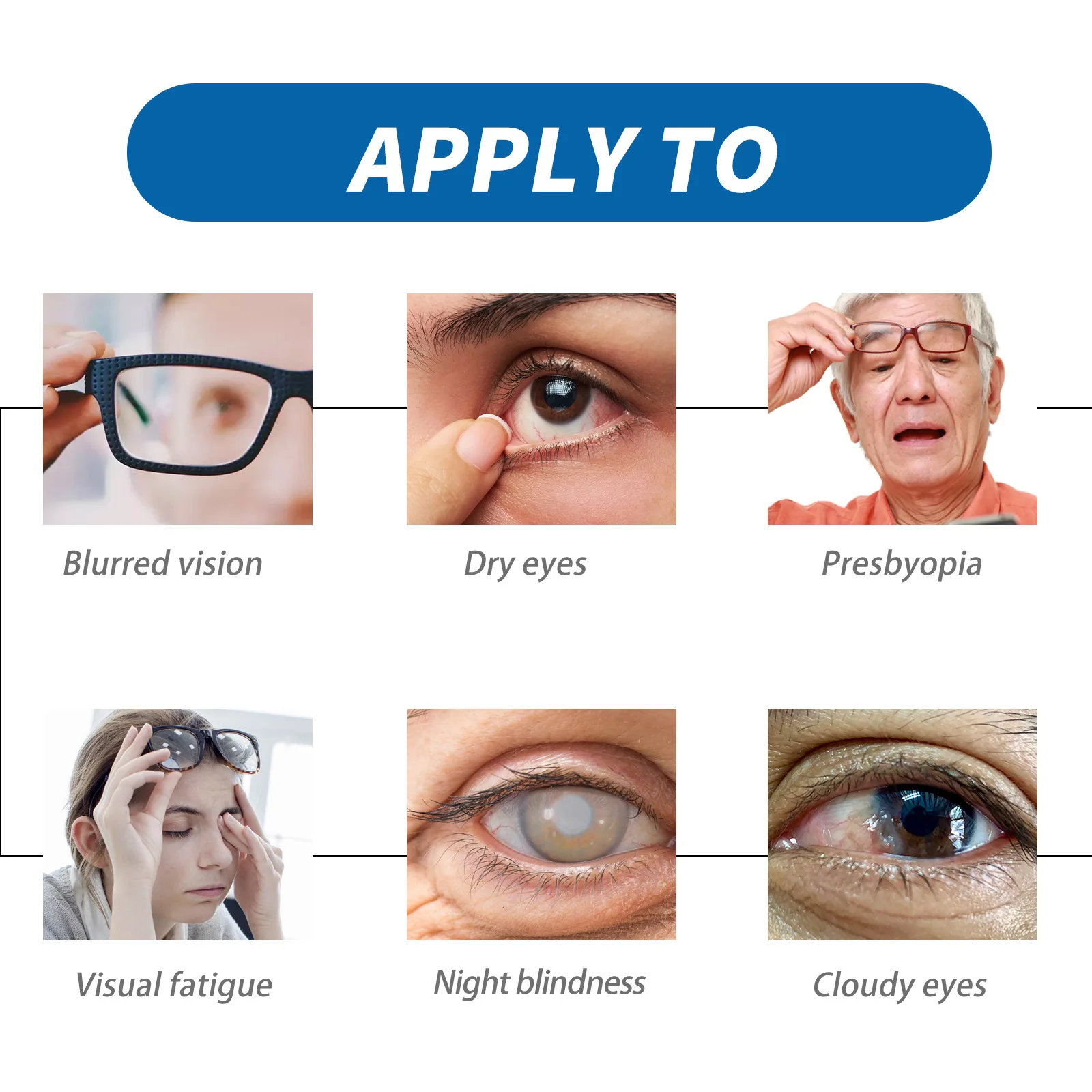 South Moon Custom Logo Cataract Glaucoma Dry Eye Treatment Cold Compress Gel