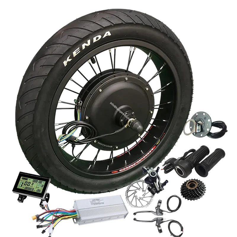 48v 1000w 1500w 3000w fatbike 20x4 fat tire ebike hub motor kit 2000watt electric bicycle 2000w cycle 26x4 e bike conversion kit