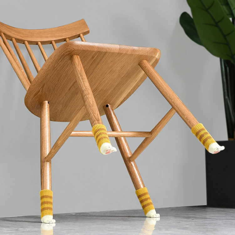 
Floor Protectors Set Socks Elastic Non Slip Stool Table Sofa Square Cover Feet Cap Furniture Felt Pads Chair Leg Floor Protector 