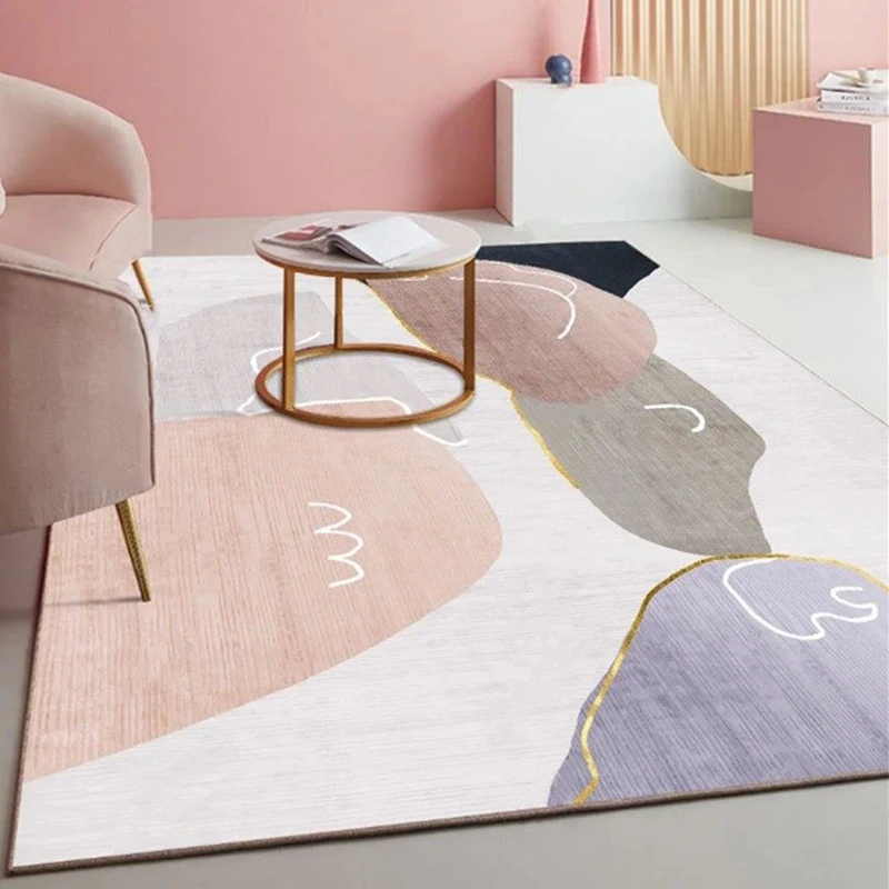 Eco-friendly custom tapetes para sala alta qualidade  room mats carpet for living room rug