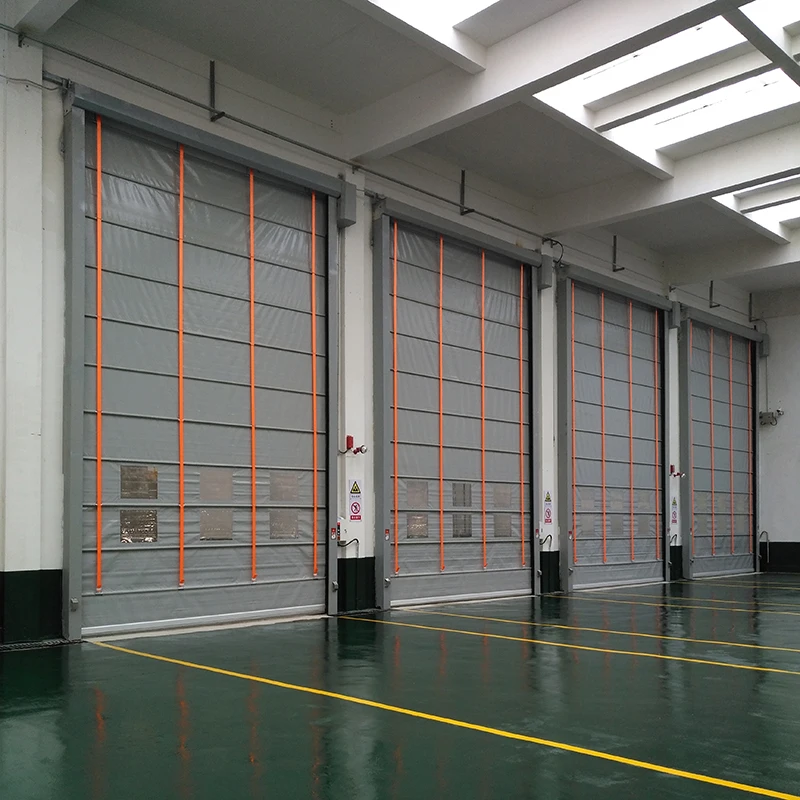 Factory Direct Sale New Design Steel material Industrial Stacking folding Door For factory