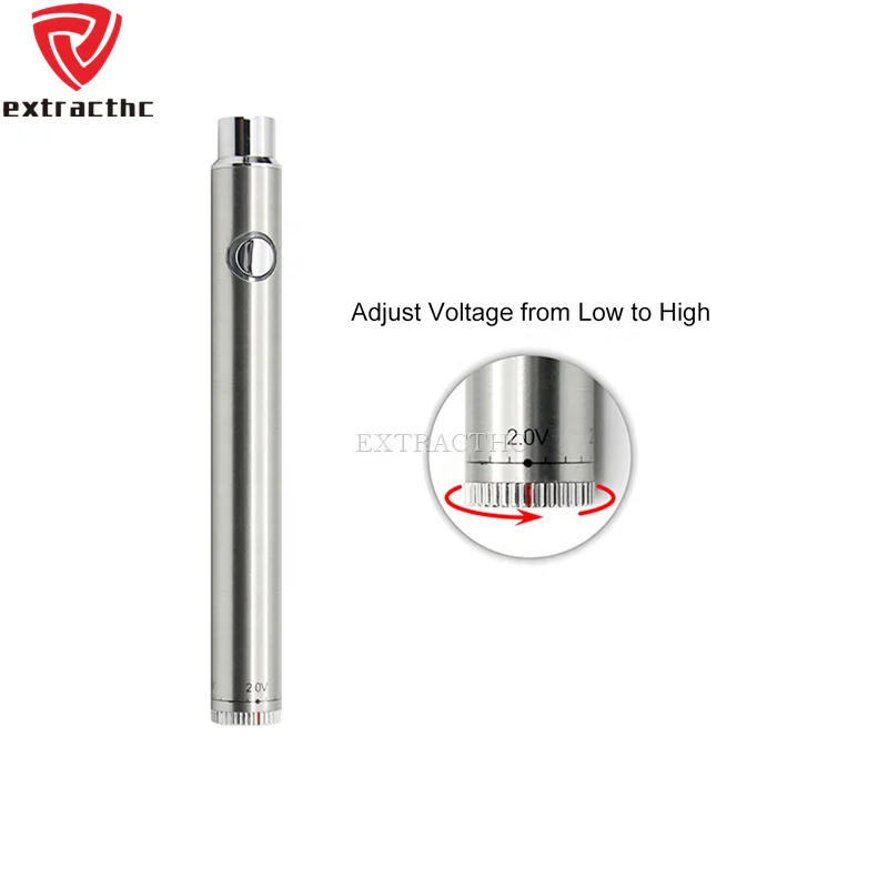 
Custom logo twist battery Private Label Rechargeable 510 vaporizer Battery CBD Vape Pen 