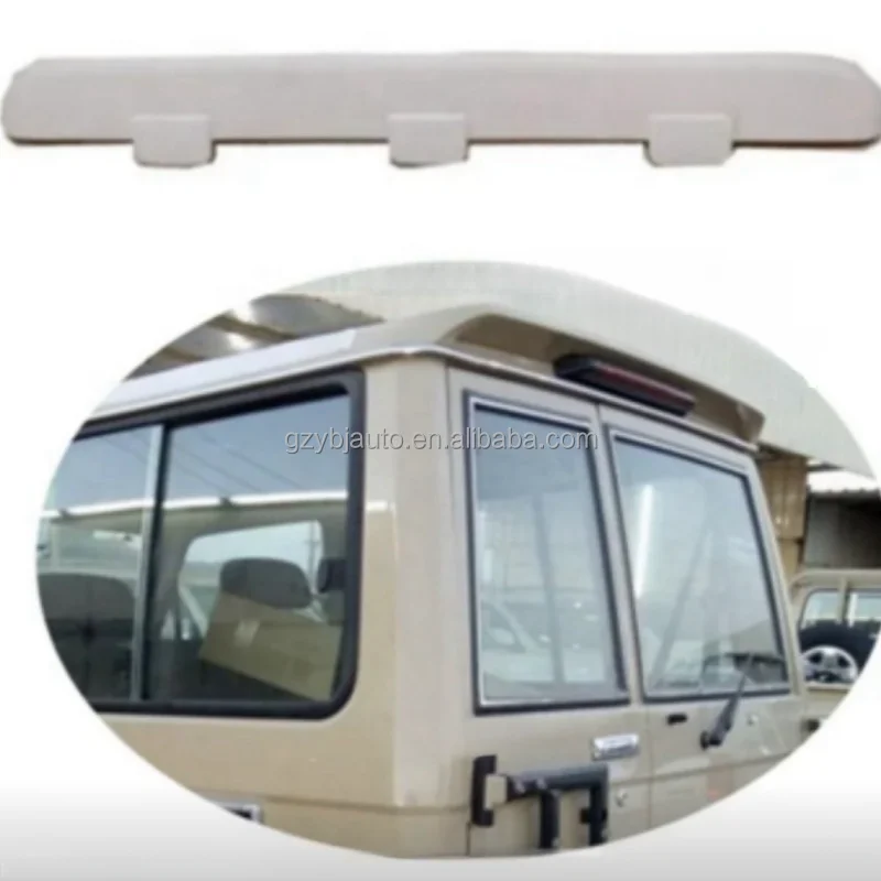 YBJ car accessories ABS Plastic Top Spoiler For Land Cruiser LC70 76 Series Lc79 FJ79 2007-2021 Rear Roof Wing Rear Spoiler