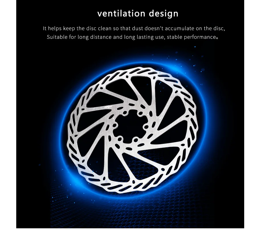 AVID MTB stainless steel Six nail brake disc in 160mm and 180mm