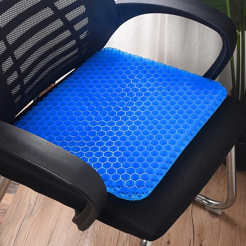 Cool pad Honeycomb gel car seat cushion Office breathable chair cushion Soft ice cushion cool