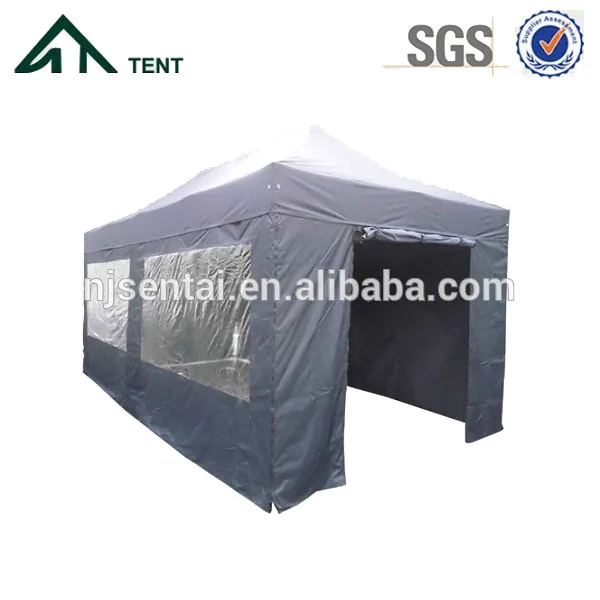 4x6m clear plastic tent/automatic folding canopy tent/heavy duty folding tent