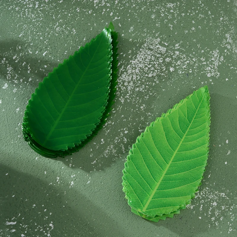 Resin material Sashimi ornament Sashimi decorative artificial leaves