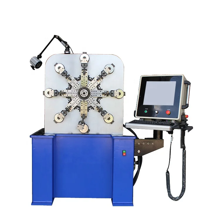 Stable Performance 10 Axis Camless Spring Machine, 10 Axis Camless Wire Forming Machine, Camless Wire Bending Coil Machine