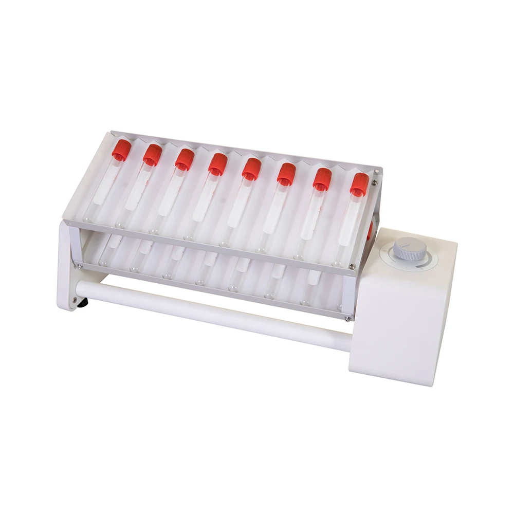 Factory Sales Lab Long Deck Double Layer Rocking Rotator Multitube Vortex Mixer Machine