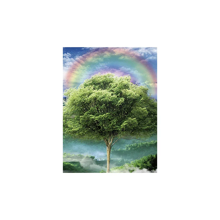Four season tree design 4 flip lenticular design hot seller