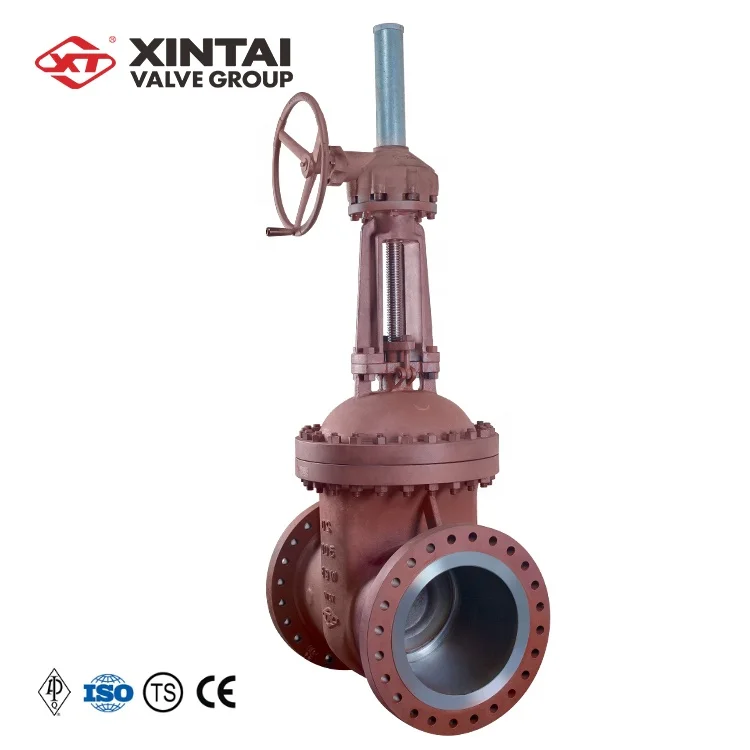 Z540H-300LB 20inch bevel gear flange WCB Water Oil Gas API Gate Valves