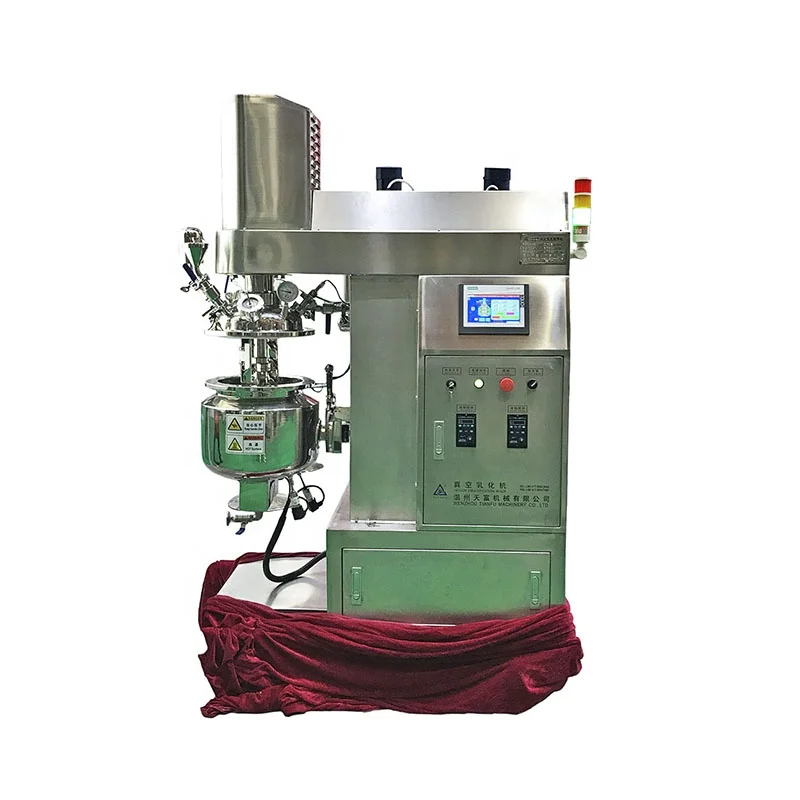 Лабораторная мазь Tianfu TFZRJ-10L, вакуумный эмульгирующий миксер, гомогенизатор