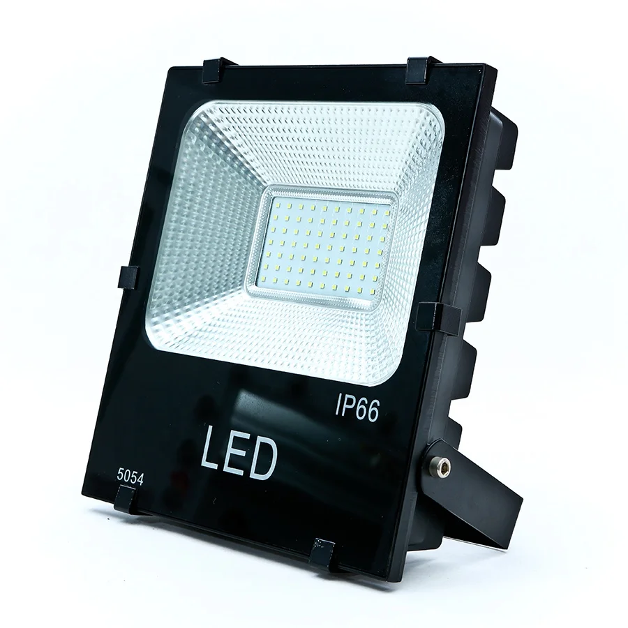 GOLDYO ip66 All die casting aluminum floodlight flood light 100w motion sensor induction flood light