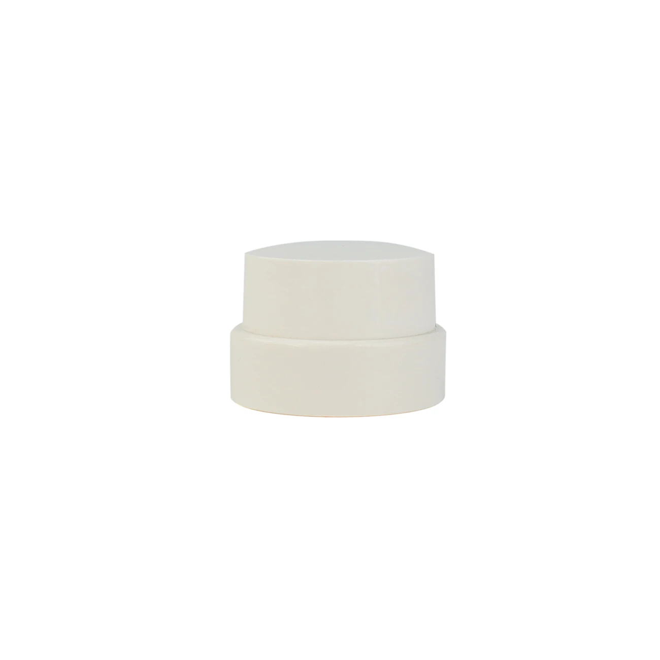 Wholesale 5ml white PP plastic cream jar UV gel jar nail polish container Body Lotion jar for skincare cream sample