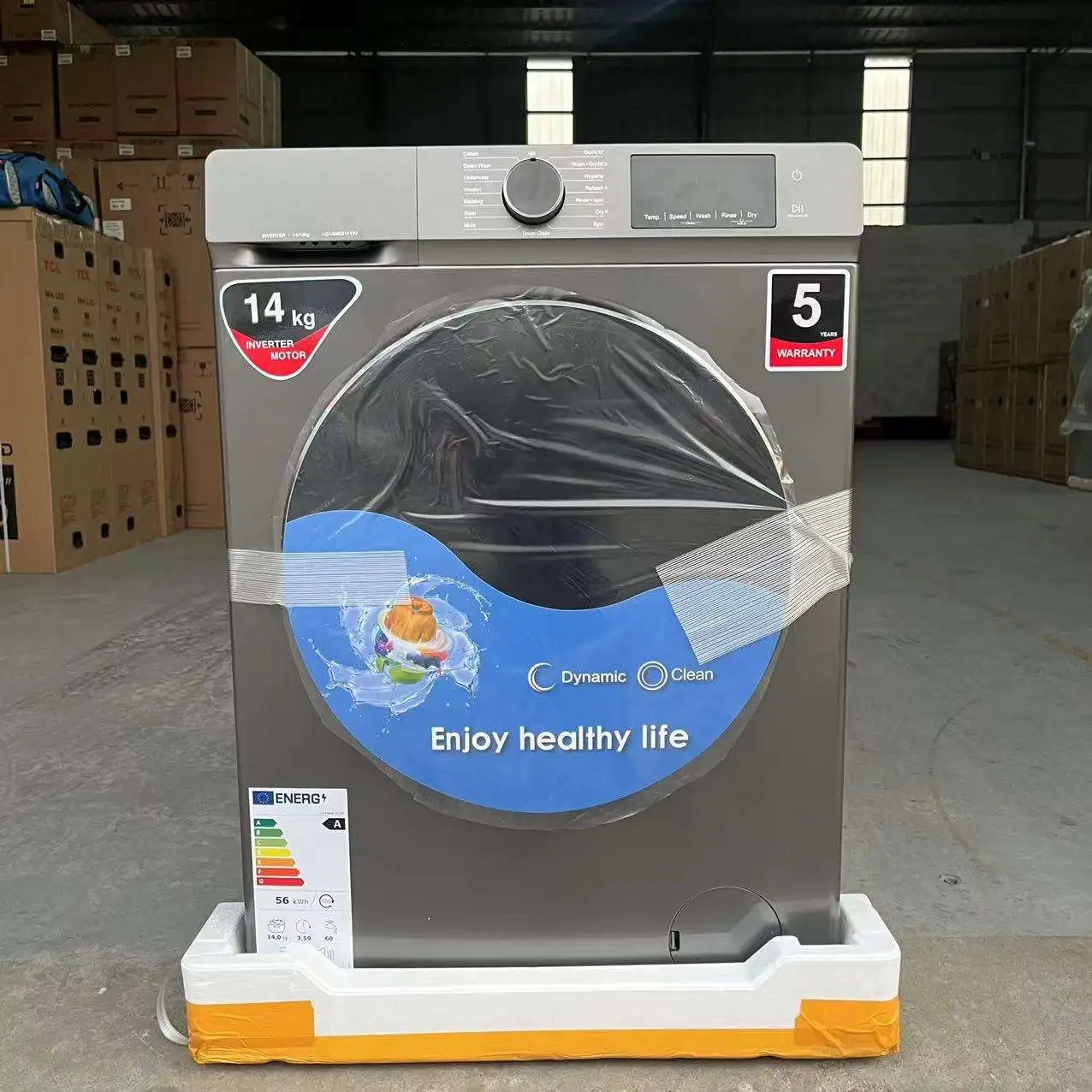 8kg, 10kg, 12kg, 14kg, fully automatic front loading drum washing machine