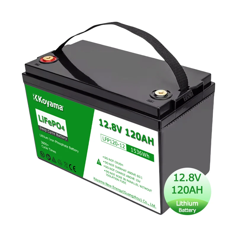 Аккумулятор Koyama LiFePO4 12 В 8 100 А/120 А/х литий-железо-фосфатные батареи для домашнего использования