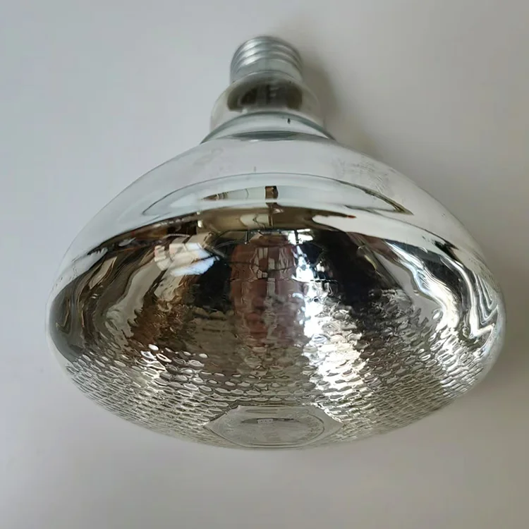 Glass Heat Lamp  bulb for Animal Husbandry for Poultry Farm  Livestock heater