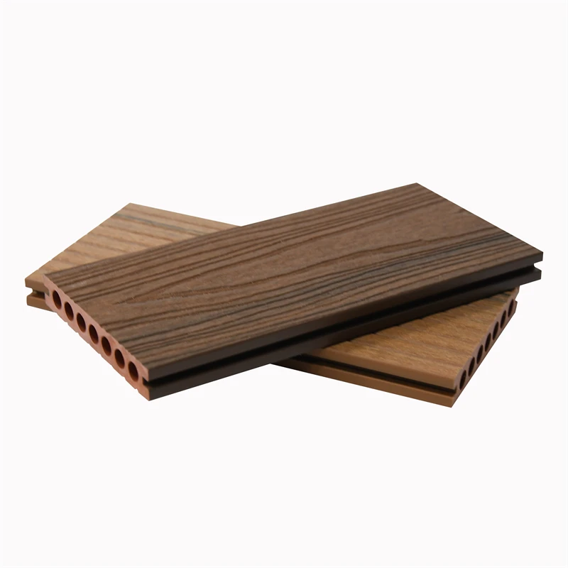 Highly Cost Effective  Co-extrusion Outdoor Solid Hollow Wood Plastic Composite Decking WPC
