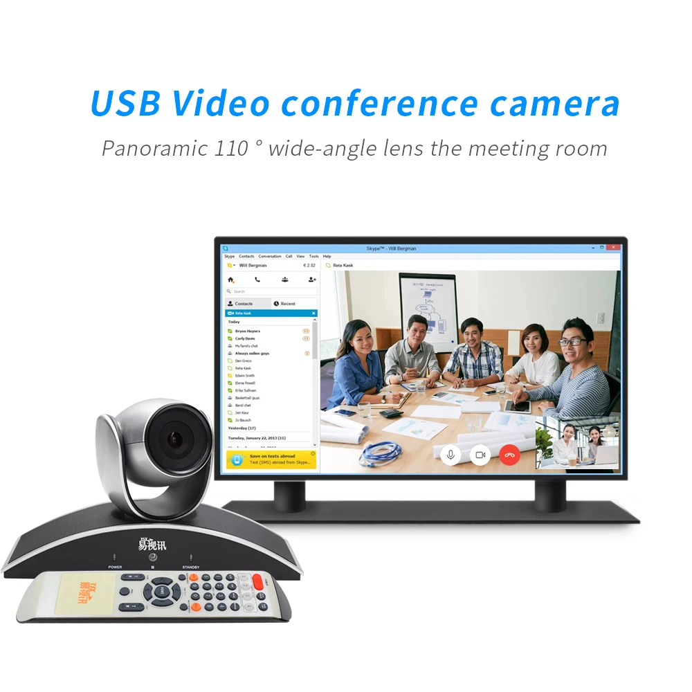 Video camera full hd 1280x720 video conference camera with USB2.0 output YSX-GX6S