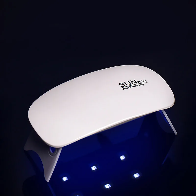 Быстросохнущая светодиодная УФ-лампа для ногтей 45 с 6