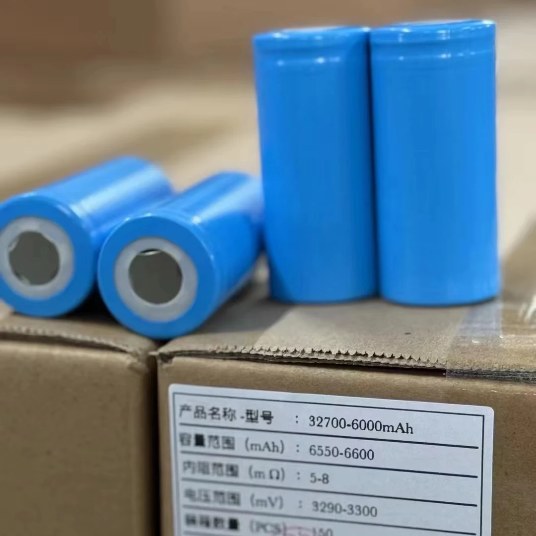32650/32700 LFP (Lithium Iron Phosphate) Battery 3.2V 6000mAh Electric Vehicle Solar Street Lamp Energy Storage Anode Material