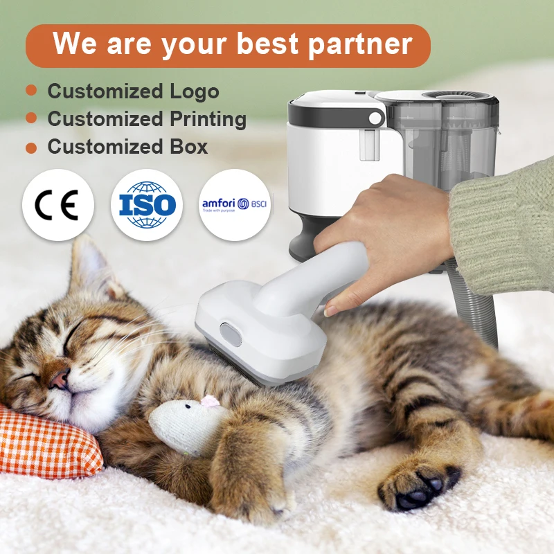 Good Price Professional Manufacturer Factory Hot Sale Popular Friendly Pet Dogs Cats Hair Collection Grooming Vacuum Cleaner