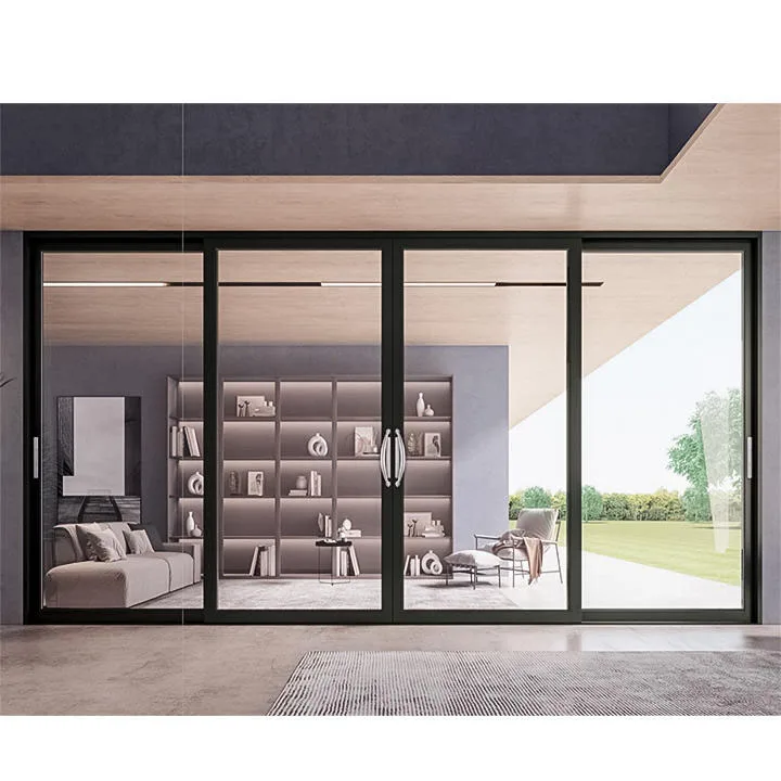 Canadian Standard Trackless Invisible Sliding Door System Sliding Doors