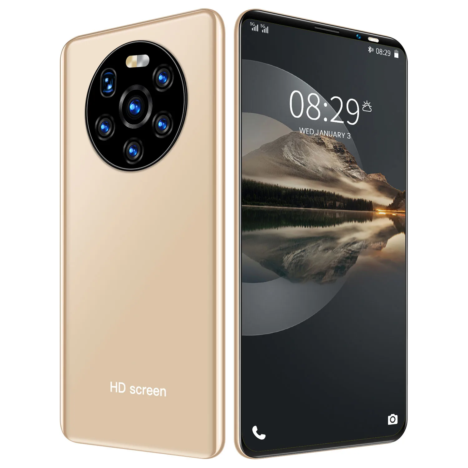  Горячая распродажа! Коврики 40 Pro 12 Гб + 512 дешевые смартфон сделаный в Китае Android 10