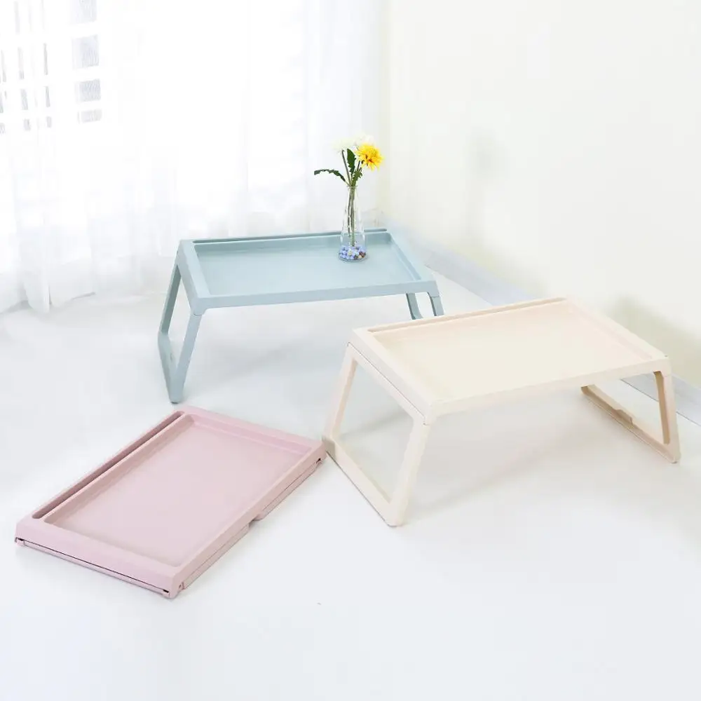 Korean Style Plastic Foldable Portable Laptop Table