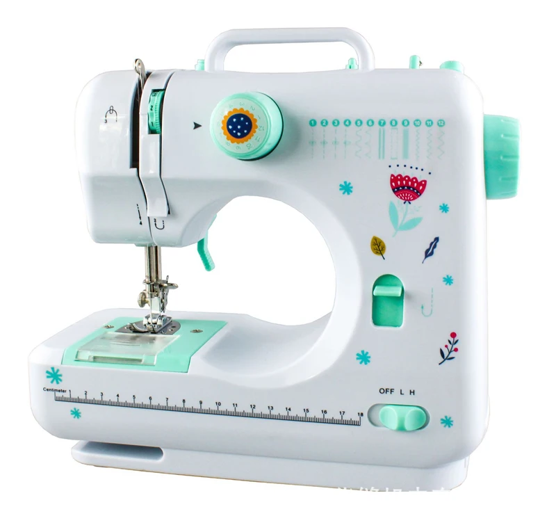 VOF 2020 New Design FHSM-505G Homeuse Multifunction Mini Sewing Machine with 12 Stitches