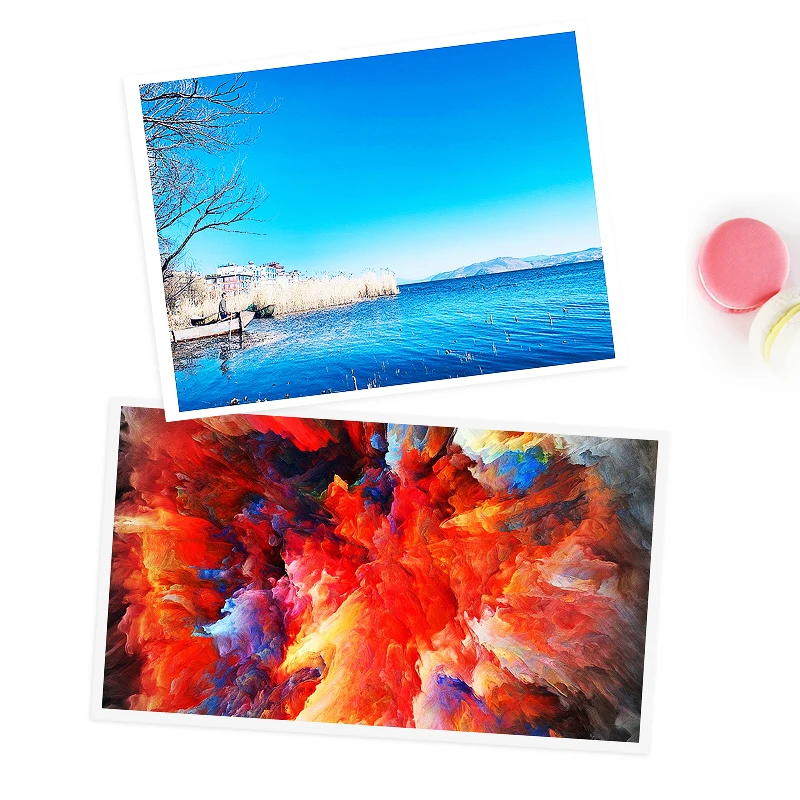 High quality Free sample Glossy Cast coated Photographic Inkjet quick drying Photo Paper